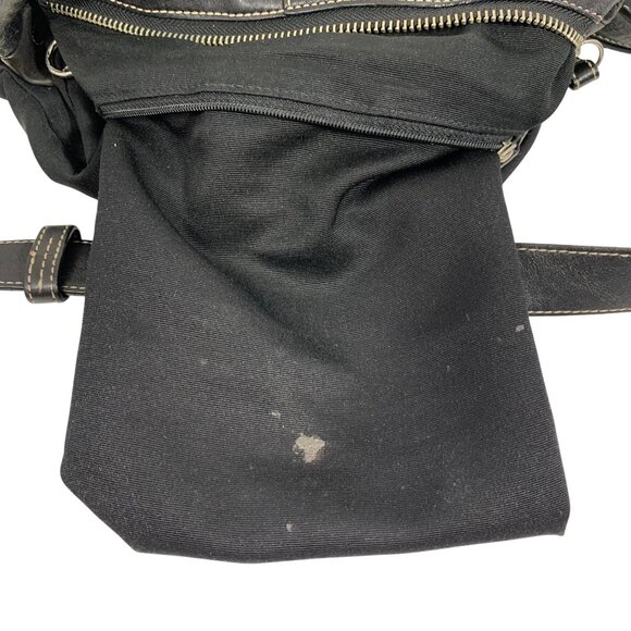 Y2K COACH 1452 Soho Black Leather Convertible Buckle Crossbody Shoulder Bag - Picture 15 of 16